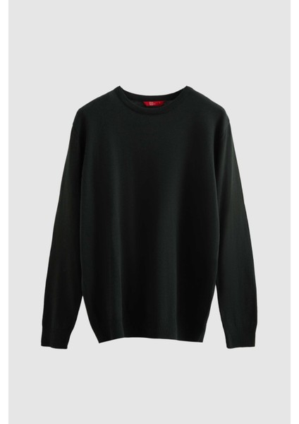 Ds Damat Regular Fit Haki Tüylenme Yapmayan Bisiklet Yaka Triko Kazak 5HF06ORT12004 indirimleri