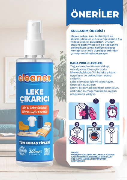 3'lü Leke Çıkarıcı 200ML modelleri