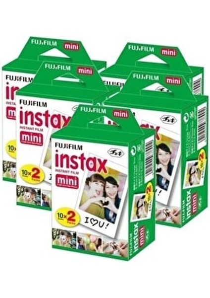 Instax Mini 20' Li Film 5' Li Set fiyatları
