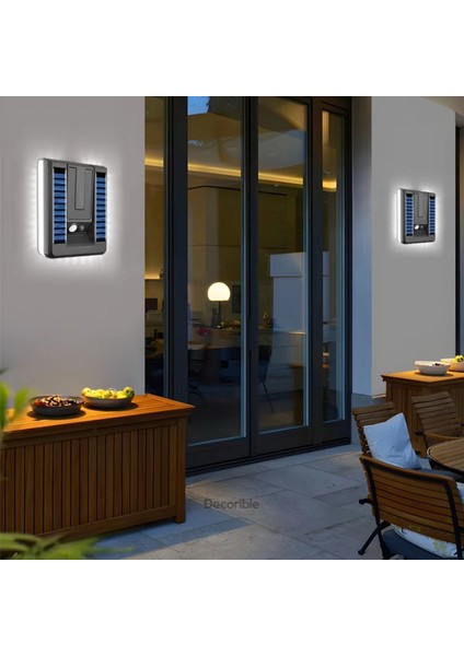 Bendi Solar Aplik Sensörlü Dekoratif Güneş Enerjili Bahçe Duvar Aydınlatması Beyaz Işık modelleri