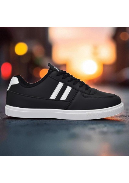 038 Rahat Taban Günlük Unisex Siyah Erkek Spor Ayakkabı fiyatları