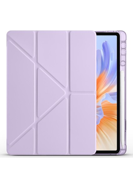 Honor Pad Gt 11.5 Inç 2025 Uyumlu Kılıf Kalem Bölmeli Tri Folding Standlı Arkası Silikon Kapak fiyatları