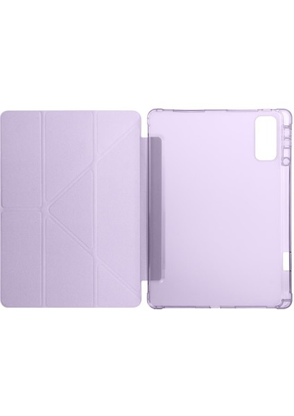 Honor Pad Gt 11.5 Inç 2025 Uyumlu Kılıf Kalem Bölmeli Tri Folding Standlı Arkası Silikon Kapak modelleri