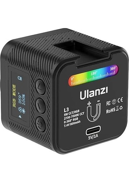 L3 Rgb LED Efektli Video Işığı L052GBB1 fiyatları