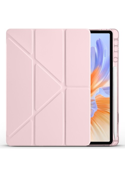 Honor Pad Gt 11.5 Inç 2025 Uyumlu Kılıf Kalem Bölmeli Tri Folding Standlı Arkası Silikon Kapak fiyatları