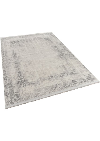 Calista 1711 Gri - Viskon Dokuma Halı | Modern Salon Halısı