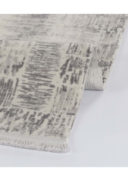 Calista 1711 Gri - Viskon Dokuma Halı | Modern Salon Halısı modelleri