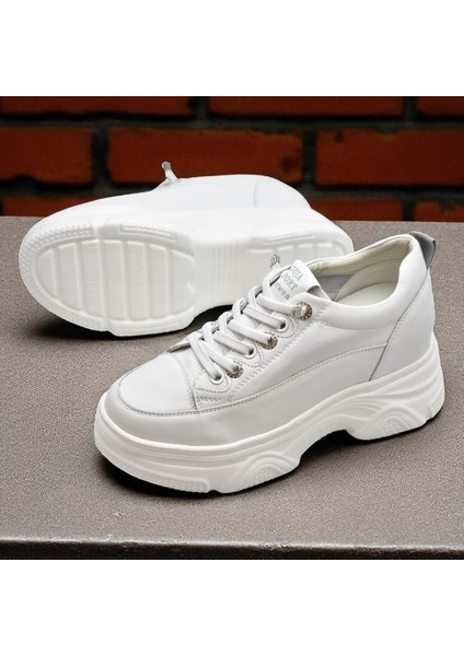 Full Ortopedik Taban Günlük Kadın Spor Ayakkabı Kalın Taban Içten Dolgu Taban Guja 25K314 modelleri