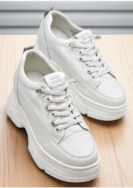 Full Ortopedik Taban Günlük Kadın Spor Ayakkabı Kalın Taban Içten Dolgu Taban Guja 25K314 fırsatları