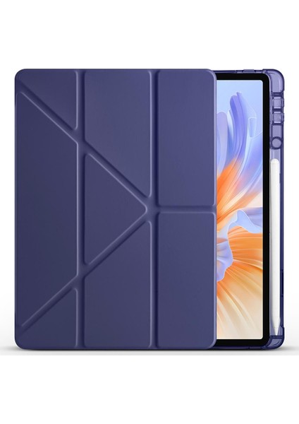 Honor Pad Gt 11.5 Inç 2025 Uyumlu Kılıf Kalem Bölmeli Tri Folding Standlı Arkası Silikon Kapak fiyatları