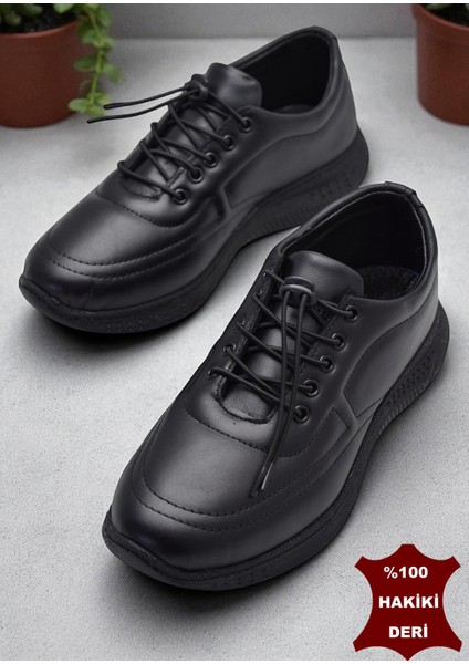 701 Tam Ortopedik Taban Hakiki Deri Erkek Ayakkabı Kadın Ayakkabı Kaymaz Taban Unisex Ayakkabı Lastikli Bağcık