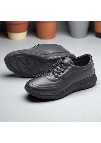 701 Tam Ortopedik Taban Hakiki Deri Erkek Ayakkabı Kadın Ayakkabı Kaymaz Taban Unisex Ayakkabı Lastikli Bağcık modelleri