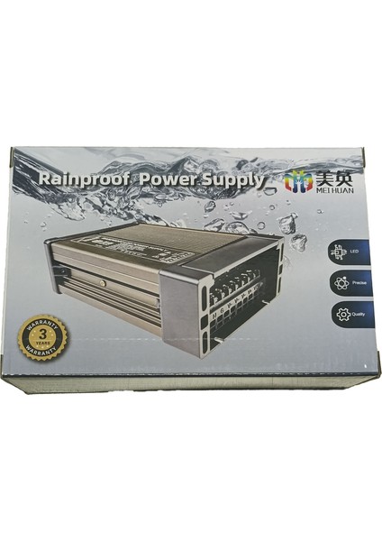 Dış Mekan Yağmur Geçirmez Güç Kaynağı DC12V 400W Trafo indirimleri