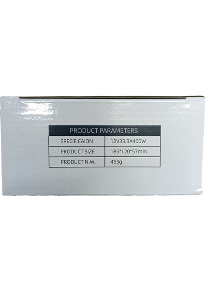 Dış Mekan Yağmur Geçirmez Güç Kaynağı DC12V 400W Trafo