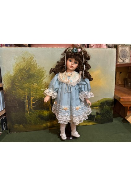 Avrupa Porselen Bebek - 46 cm Boyunda fırsatları