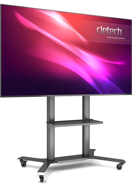 Raflı LCD TV / Monitör / Akıllı Tahta Ekranı Sehpası 55” – 86”