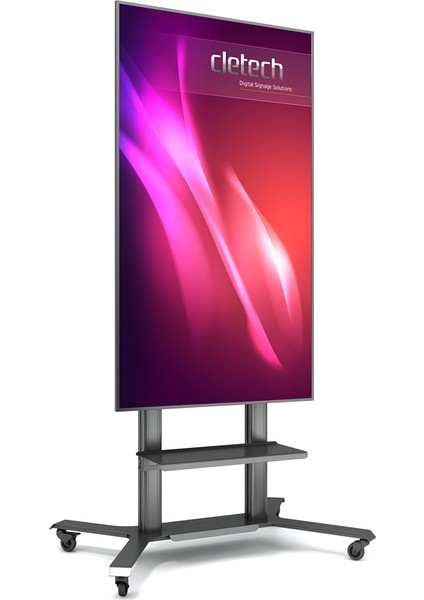 Raflı LCD TV / Monitör / Akıllı Tahta Ekranı Sehpası 55” – 86” fiyatları