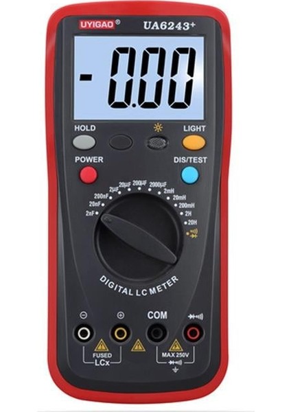 UA6243 Kapasitemetre Kondansatör Ölçme Aleti