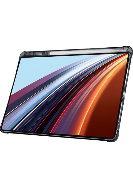 Honor Pad Gt Pro 12.3 Inç 2024 Uyumlu Kılıf Kalem Bölmeli Tri Folding Standlı Arkası Silikon Kapak fırsatları