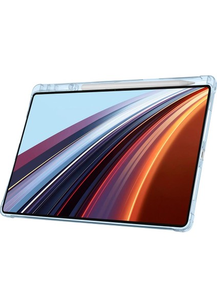 Honor Pad Gt Pro 12.3 Inç 2024 Uyumlu Kılıf Kalem Bölmeli Tri Folding Standlı Arkası Silikon Kapak fırsatları