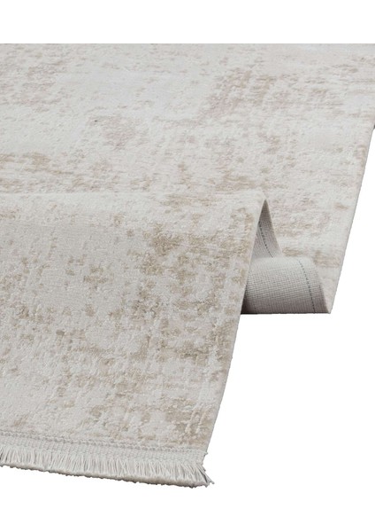 Calista 1762 Krem - Viskon Dokuma Halı | Modern Salon Halısı modelleri