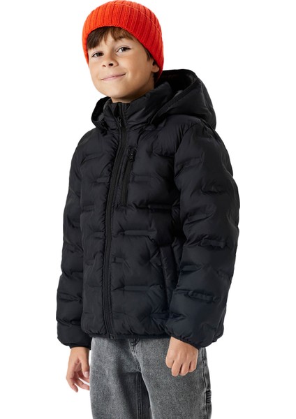 Nkmmason Jacket1 Siyah Erkek Çocuk Mont indirimleri
