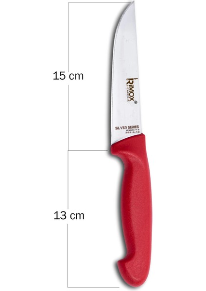 Silver Serisi Kasap ve Ev Mutfak Bıçağı Çelik Kasap No:1