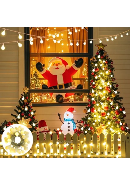 Lightball Elektrikli Iç Mekan Dekoratif Aydınlatma 50 Top LED 5 Metre indirimleri