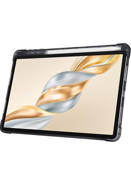 Honor Pad X9A 11.5 Inç 2025 Uyumlu Kılıf Kalem Bölmeli Tri Folding Standlı Arkası Silikon Kapak indirimleri