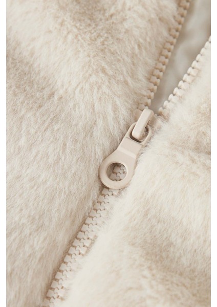 Nmfmıla Jacket W Hood Pb Grı Kız Çocuk Mont fırsatları