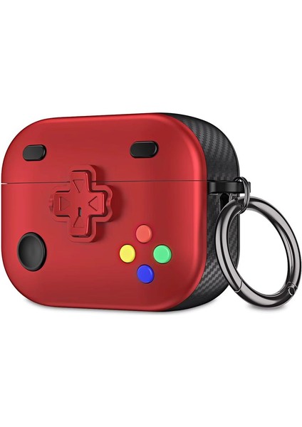 Aırpods 3 Kılıf Konsol Kırmızı