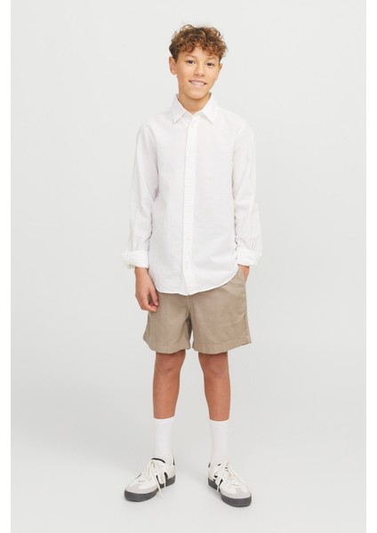 Jpstjaıden Jjcampaıgn Bej Erkek Çocuk Şort indirimleri