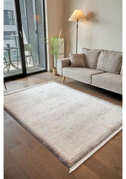 Calista 1742 Bej - Viskon Dokuma Halı | Modern Salon Halısı