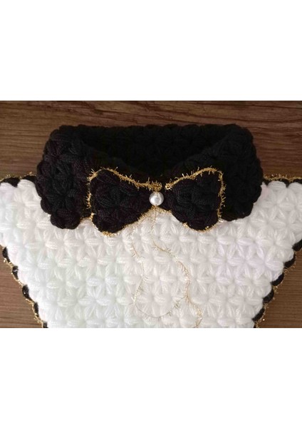 El Örgüsü Çeyizlik Üçgen Gelin Damat Lif Seti indirimleri