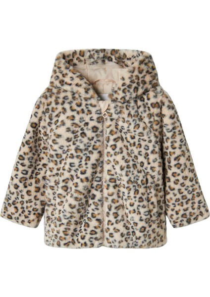 Nmfmıla Jacket W Hood Pb Grı Kız Çocuk Mont