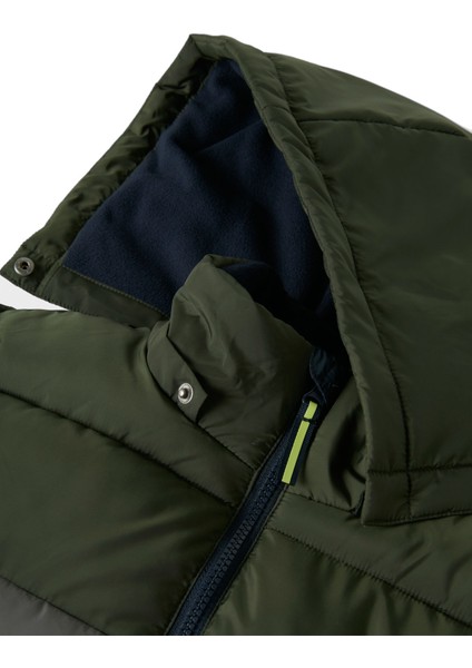 Nkmmontel Puffer Jacket R Yeşil Erkek Çocuk Mont modelleri