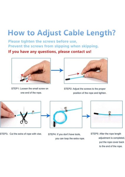 Profesyonel Atlama Ipi Çelik Halatlı Metal Zıplama Ipi Crossfit Rulmanlı Hızlı Atlama Ipi 3 mt