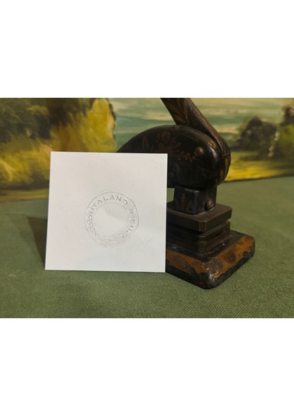 Soğuk Damga Presi 16 cm 7 cm 21 cm Ölçülerinde
