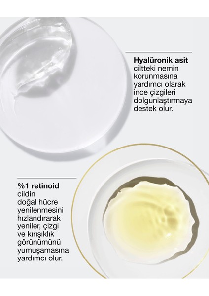 Retinoid Balm Ikilisi | Hyalüronik Asit, Çizgi ve Kırışıklık Karşıtı indirimleri