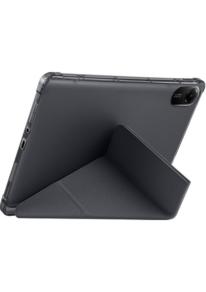 Redmi Pad 2 2025 11 Inç Uyumlu Kılıf Kalem Bölmeli Tri Folding Standlı Arkası Silikon Kapak indirimleri