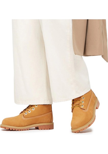 Premium 6 Inch Lace Up Sarı Unisex Outdoor Bot fiyatları