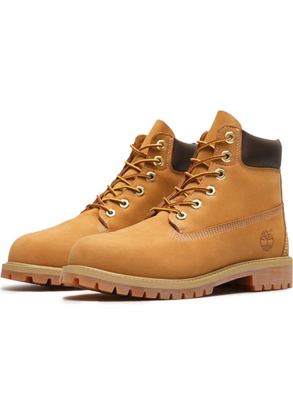 Premium 6 Inch Lace Up Sarı Unisex Outdoor Bot modelleri