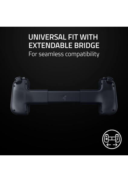 Kishi V2 Pro - Android Için Mobil Oyun Kumandası (Hypersense Dokunma Hissi, Uzatılabilir Orta fırsatları