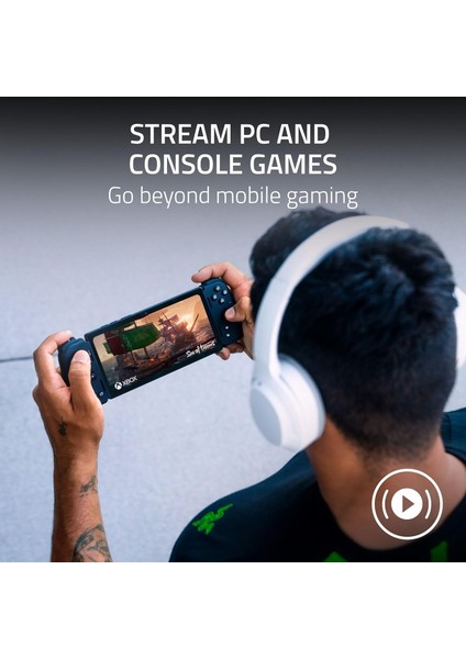 Kishi V2 Pro - Android Için Mobil Oyun Kumandası (Hypersense Dokunma Hissi, Uzatılabilir Orta indirimleri