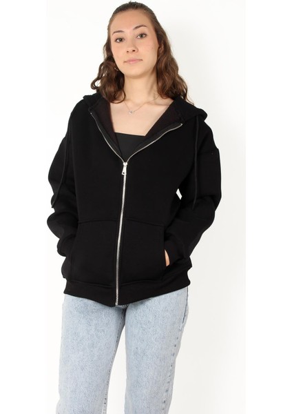 2501 Fermuarlı Kapşonlu Sweat modelleri