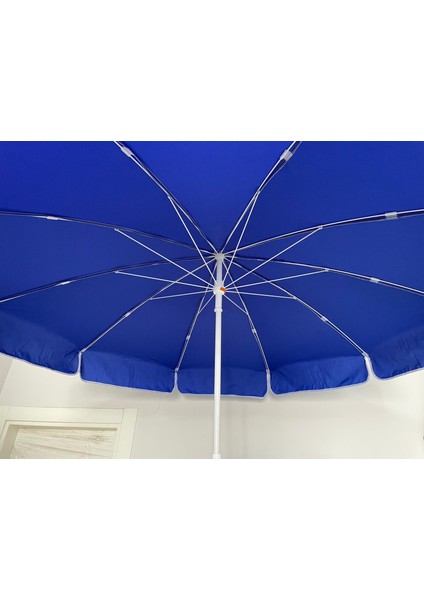 Bkm Plaj Şemsiyesi 200CM Polyester Kumaş Bahçe Balkon Teras Şemsiyesi (Taşıma Çantalı) modelleri