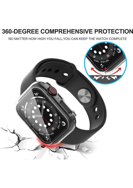 Apple Watch 2 3 4 5 6 7 8 Se Nike Uyumlu 45MM Uyumlu Sert Pc Kasa ve Ekran Koruyucu Kılıf modelleri