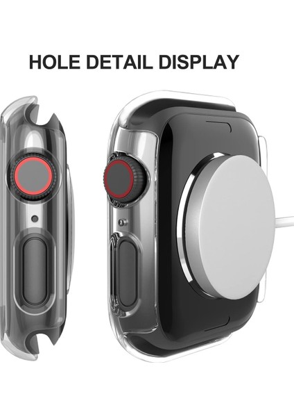 Apple Watch 2 3 4 5 6 7 8 Se Nike Uyumlu 45MM Uyumlu Sert Pc Kasa ve Ekran Koruyucu Kılıf fırsatları