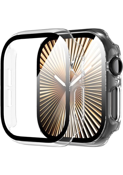 Apple Watch 10 42MM Uyumlu Sert Pc Kasa ve Ekran Koruyucu Kılıf