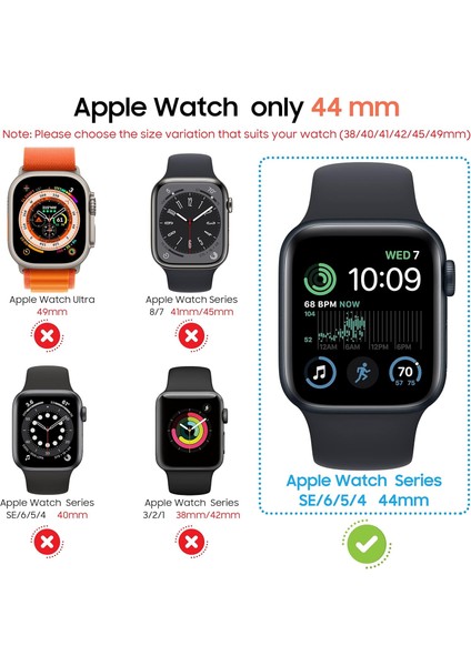 Watch 2-3-4-5-6-Se 44MM Uyumlu Sert Pc Kasa ve Ekran Koruyucu Kılıf fiyatları